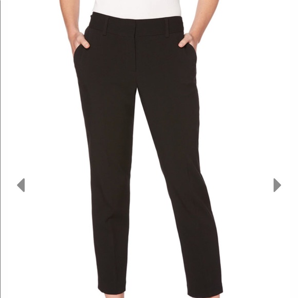 Laundry Cropped Pants (maroon and navy) - Picture 1 of 3